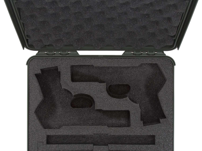 Nanuk 910 Classic 2 Up Pistol Case
