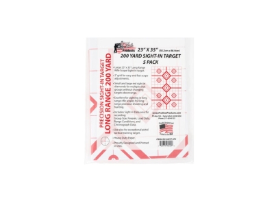 Pro-Shot SplatterShot Sight-In Diamond Hanging Heavy Paper 200 yds, 5