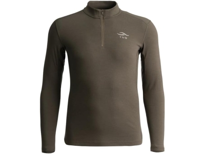 TUO Kinetic Merino 250 1/4 Zip Shirt, Extra Large, Flat Dark Earth