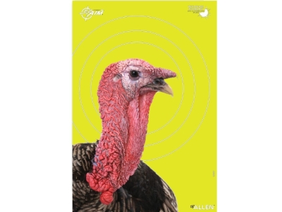 Allen EZ Aim Splash Reactive Paper Shooting Targets, 8 Count