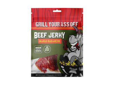 Grill Your Ass Off Mango Habanero Beef Jerky