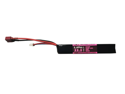 Air Raid Airsoft Li-Po 11.1v 1200mAh 20C Stick [1], Dean Battery, Black
