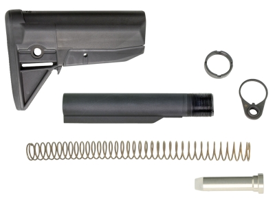 BCM Stock Kit w/ Buffer Tube for AR-Platform, Black