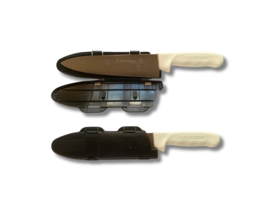 Blade Guard Secure Knife Blade Edge Protection Cover Sheath, Grey