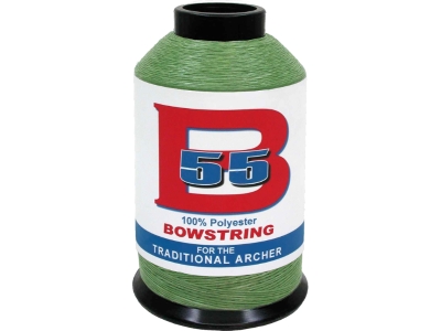 BCY B55 Bowstring Material Kiwi 1/4 lb., Dark Green