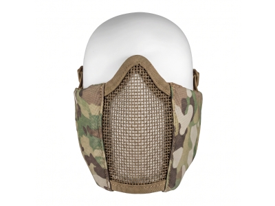 Air Raid Airsoft Mesh Camo Mask Soft Side Protection, One Size Fits Most
