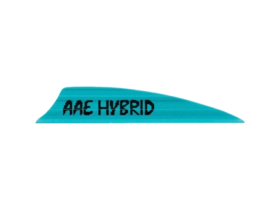 AAE Hybrid 2.0 Shield Cut Vanes, Teal, 50