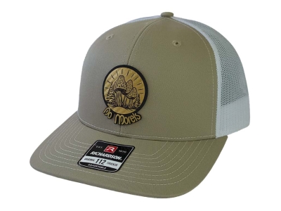 Artora No Morels Gold Patch Hat, One Size Fits Most, Khaki