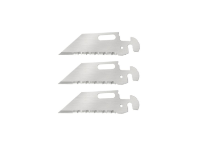 Cold Steel Click-N-Cut Replacement Blades, Utility, Serrated, 3-Pack