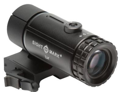 Sightmark T-3 Magnifier LQD FTS Mount, Black
