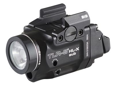 Streamlight TLR-8 Black Aluminum Sig P365/XL 1,000 Lumens Red Laser