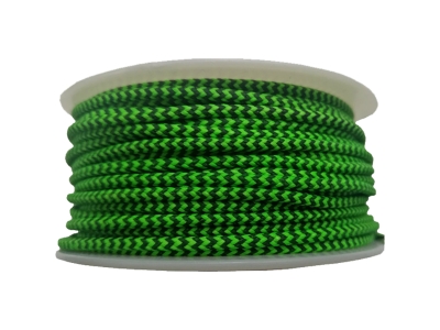 BCY 24 D-Loop Material Green/Black 1m, Black/Green