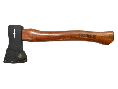 Camillus Hatchet, Carbon Steel Blade, American Hickory Handle, 16"