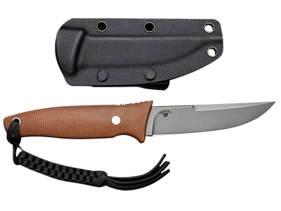 Civivi 4.07" Fixed Straight Back D2 Brown Micarta Handle Plain