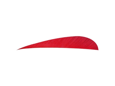 Trueflight Parabolic Feathers, Red, 100