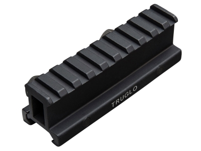TruGlo Picatinny Riser Mount 1.00" Height 4.00" Length