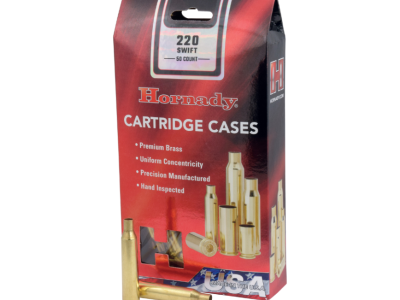 Hornady Unprimed Cartridge Cases, .220 Swift, 50