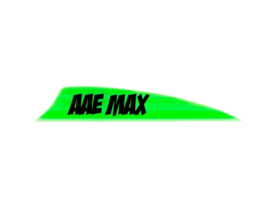 AAE Max 2.0 Shield Cut Vanes, Bright Green, 50