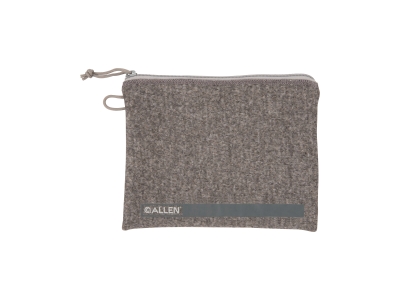 Allen Lockable Handgun Storage Pouch with Writeable ID Label, Pistol, Grey