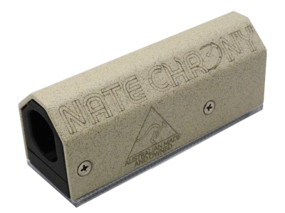 NateChrony v2.5 - Light Stone/Clear Aluminium cover