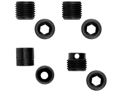 GrovTec Heavy Duty Push Button Bases Black Steel Stock Mount