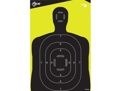 Allen EZ Aim Splash Reactive Paper Shooting Targets, 5 Count