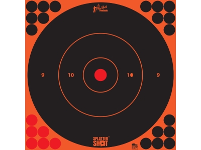 Pro-Shot SplatterShot Self-Adhesive Paper Black/Orange 12", 5