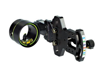 HHA Optimizer Lite X Single Adjustable Sight, 0.019" pin, Left Handed, Blue