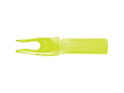 Black Eagle Standard Nock Flo. Yellow 12 pk., Neon Yellow