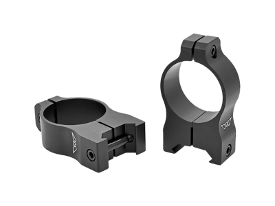 Warne Vapor Aluminum Scope Rings, Matte Black