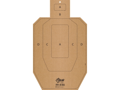 Allen EZ Aim Corrugated Silhouette Paper Shooting Target
