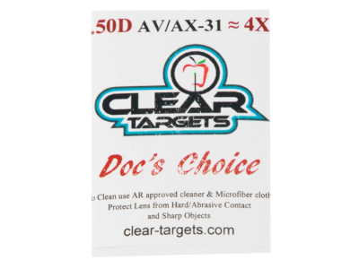 T.R.U. Ball Axcel AV41 Clear Target Doc's Choice Lens