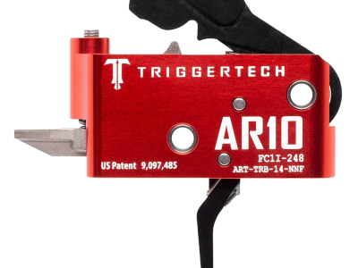TriggerTech AR Diamond Trigger, Black/Red