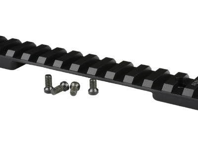 Warne Picatinny Tactical Rail, Black