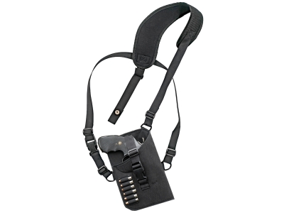 GrovTec Shoulder Holster, Fits Med/Lg DA Revolver 3-4" Barrel, RH