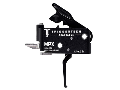 TriggerTech AR Adaptable Trigger, Black, 9mm Luger