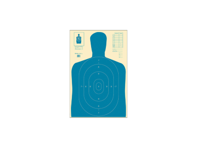 Action Target Inc Qualification Economy Silhouette Paper Target
