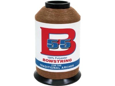 BCY B55 Bowstring Material Dark Brown 1/4 lb.