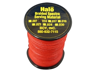BCY Halo Serving Red .014 120 yds.