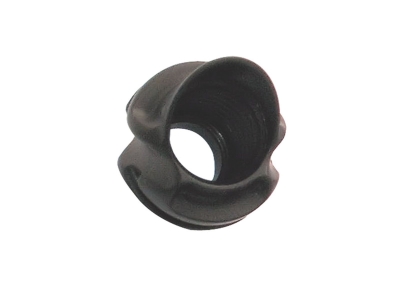 Specialty Hooded Peep Black 1/4 In.