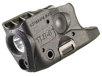 Streamlight TLR-6 Gun Light Black 100 Lumens White LED/Red Laser Glock 26/27/33