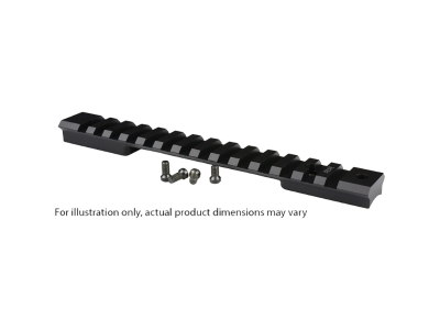 Warne Mountain Tech Tactical Rail, Matte Black
