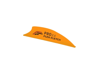 Flex-Fletch Pro 2.5 Vanes Blaze, Orange, 36 count