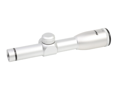Hammers Stainless Silver Long Eye Relief Revolver Pistol Scope 2x20