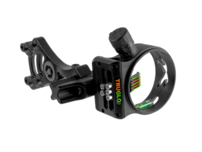TruGlo Storm Bow Sight, Black, Ambidextrous, .019
