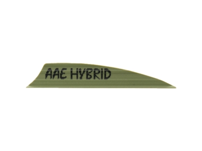 AAE Hybrid 2.0 Shield Cut Vanes, OD Green, 50