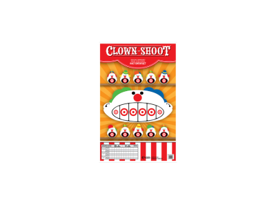 Action Target Inc Clown-Shoot Paper Target