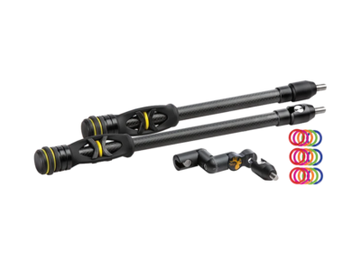 Trophy Ridge Hitman Stabilizer with Sidemount Disconnect, Black