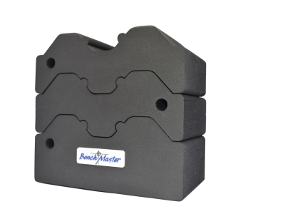 Benchmaster Weapon Rack Adjustable 3 Piece Bench Block