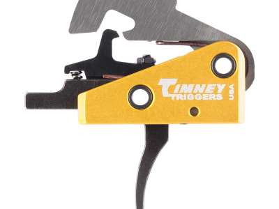 Timney Triggers AR-10 Competition Trigger, Black/Gold
